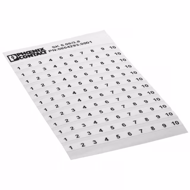 0804293:0001 Phoenix Contact  Bandes de marquage pour borniers